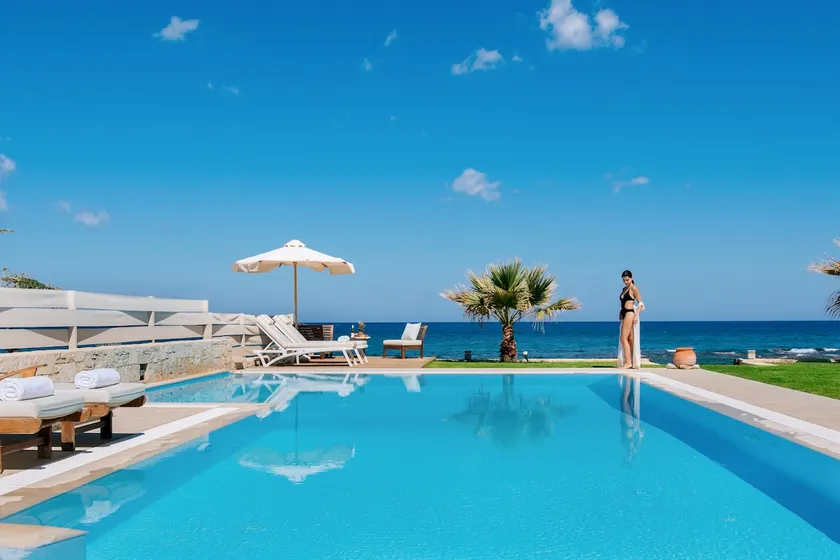 Hersonissos Beach Villa - Your Seafront Retreat by etouri - Image 1