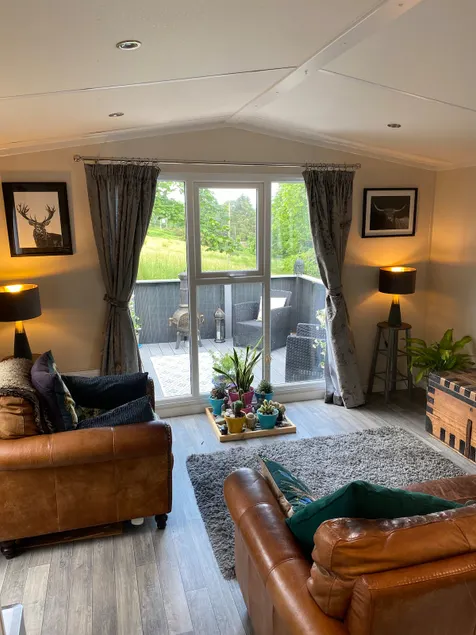 Lovely new caravan by Loch Long - Image 1