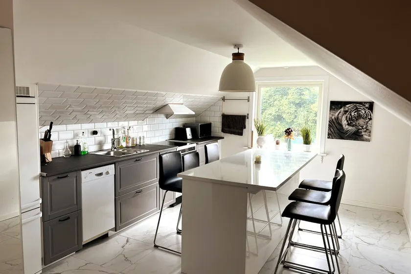 Charming attic apartment close to Borås centre - Image 1