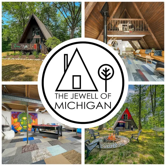 MOD Mid Century 1964 A-frame with game room - Image 1