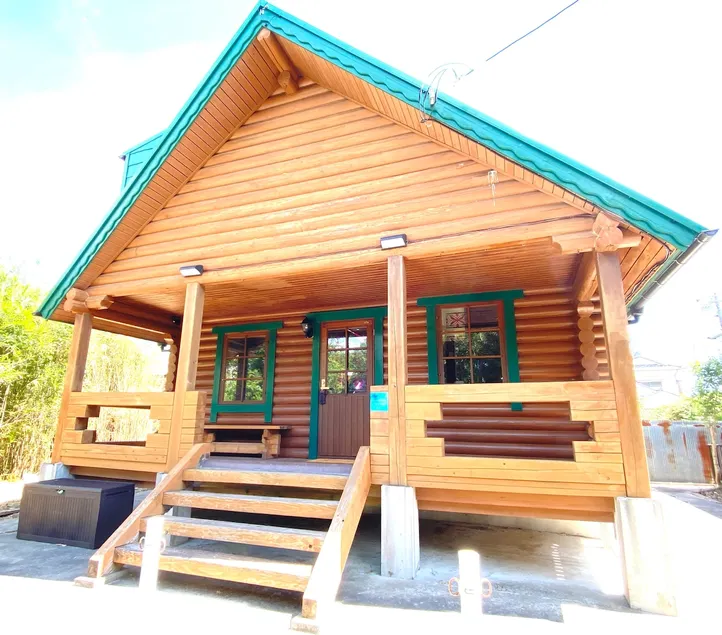 Pet friendly!7-minute walk to the sea. Private rental of an entire log house!Enjoy a relaxing time with full amenities and cooking utensils - Image 1