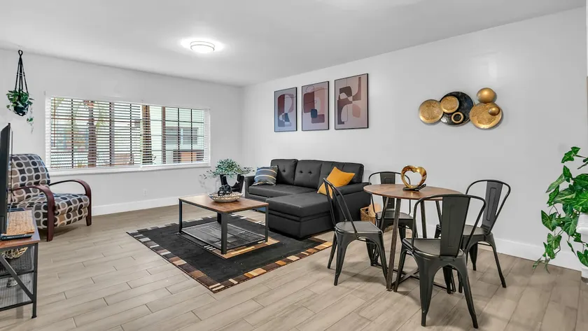 Chic 1BR Condo | Walk to Shops & Dining • Parking - Image 1