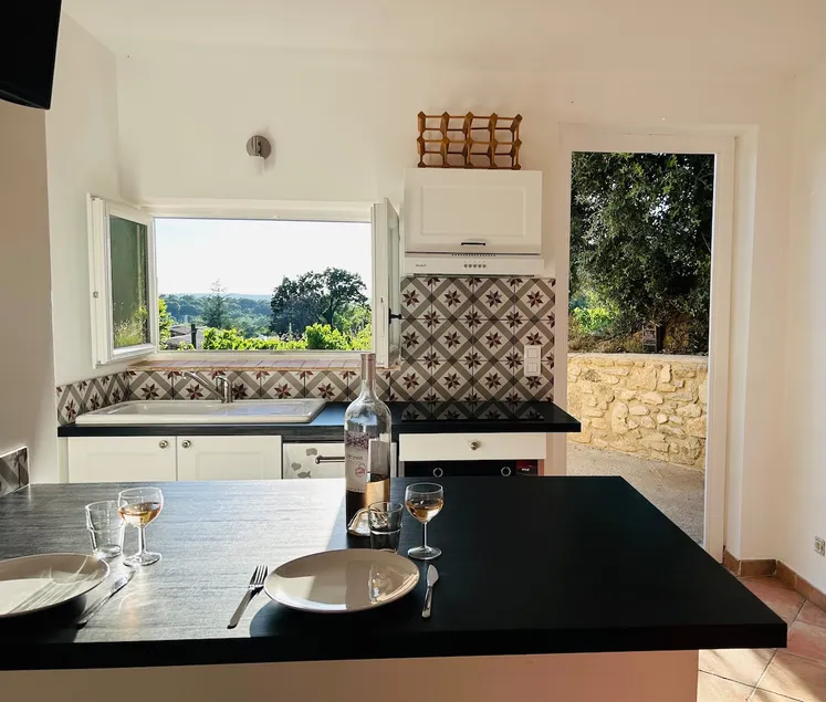 Cottage overlooking the vineyards - Image 1