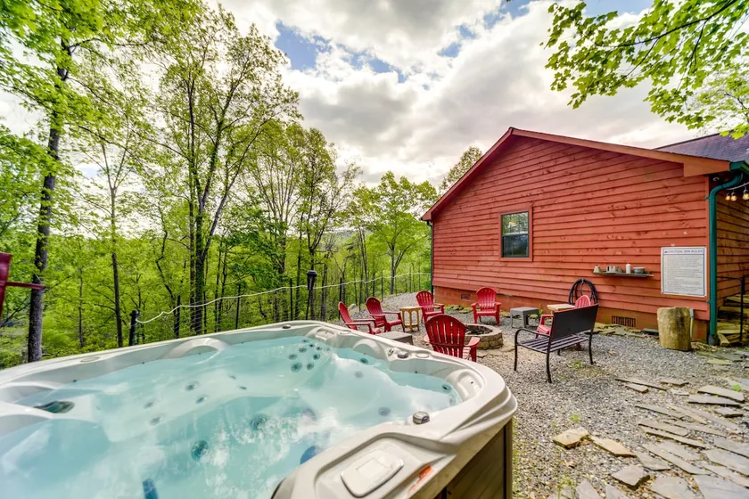 Location de vacances à Bryson City - Jacuzzi & vues sur le lac - Image 1