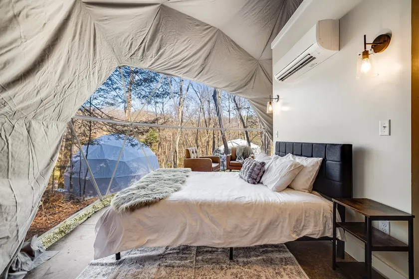 Unique Dome Retreat on Private Pond- Dome 1 - Image 1