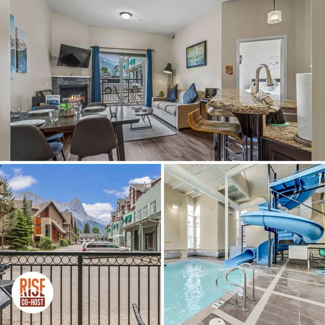 King Bed | Pool w/ Slide & Hot Tub| Mountain Views - Image 1