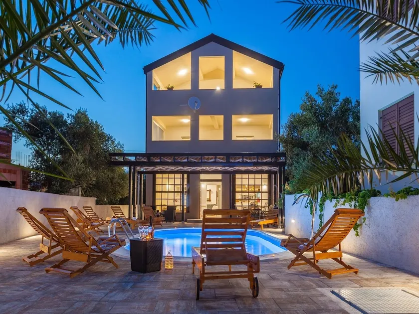 MY DALMATIA - Seaside villa Marin with private heated pool - Image 1