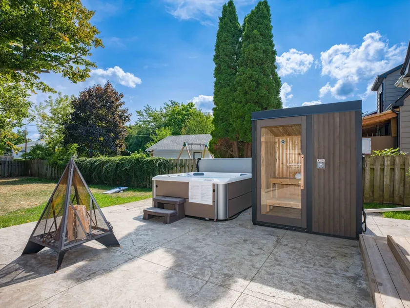Outdoor Sauna Hot Tub Playroom Port Dallhousie - Image 1