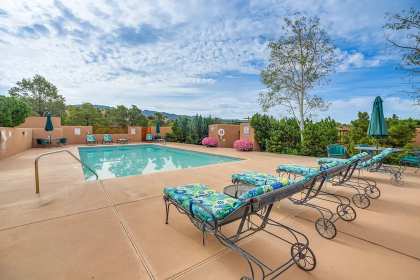 Heated Pool Access! Mtn-View Santa Fe Home, Patio - Image 1