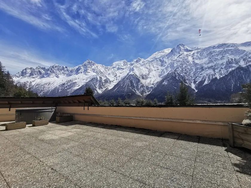 Betulle - 2bedroom - Patio facing Mont-Blanc range - Image 1