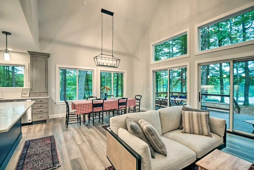 Modern Francestown Retreat on Scobie Pond! - Image 1