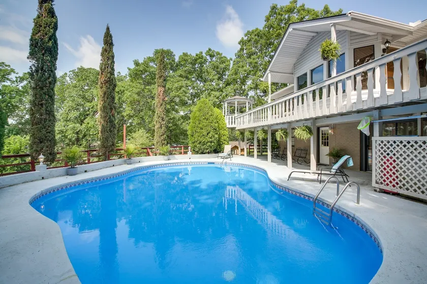 Private Pool: Lakefront Home in Hot Springs! - Image 1