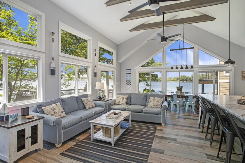Beach Lake House | Sleeps 20 | Deck + Bar + Views - Image 1