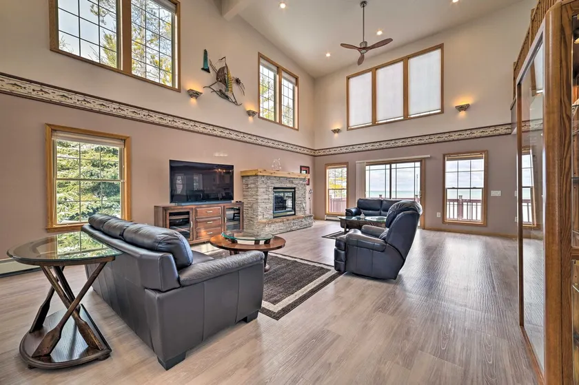 Spacious Lakefront Home w/ Sunroom & Bar! - Image 1