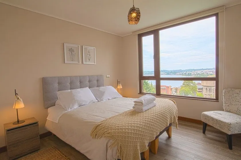 Apartment with a beautiful view of Lake Llanquihue 3 per. - Image 1