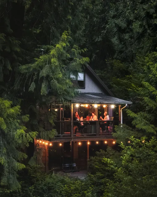 Chase’s River Cabin • Over River Deck • Hot Tub - Image 1