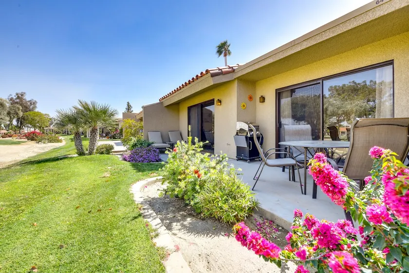 Furnished Patio + Resort Pools: Palm Desert Condo - Image 1