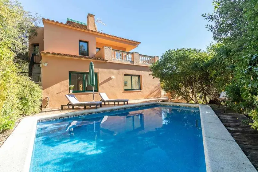 Sa Riera: Views, Pool, and Beach within Walking Distance - Image 1