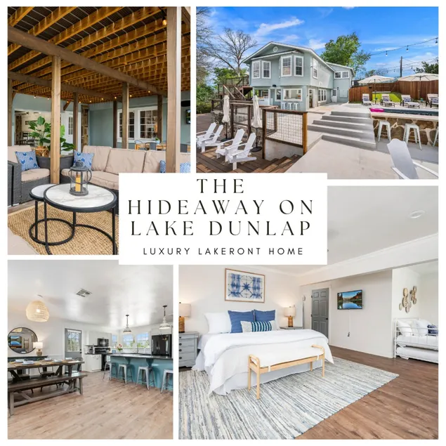 The Hideaway on Lake Dunlap*Direct Lake Dunlap Access*Pool*Accommodates 20 - Image 1