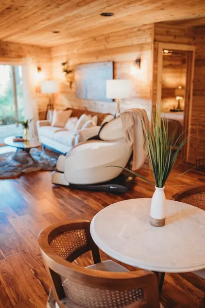 Water-View Luxury Escape | Hot Tub & Massage Chair - Image 1