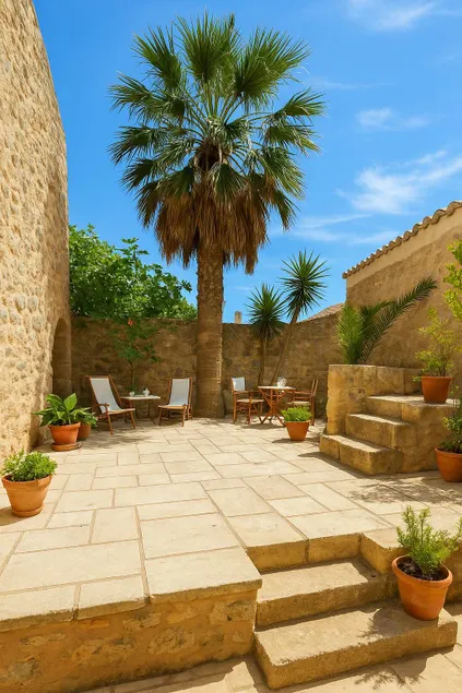 Menexes Suites Castellano Suite Private Courtyard - Image 1