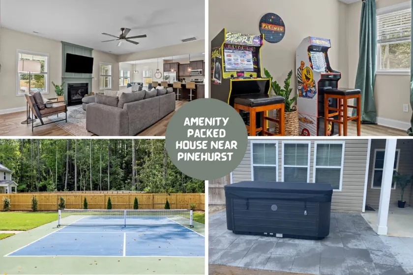 Pickleball, Hot Tub & Poker Retreat Near Pinehurst - Image 1