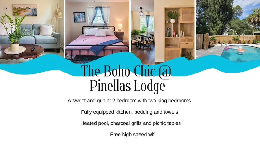 St. Pete Boho: Central 2-BR, heated pool, pets ok! - Image 1