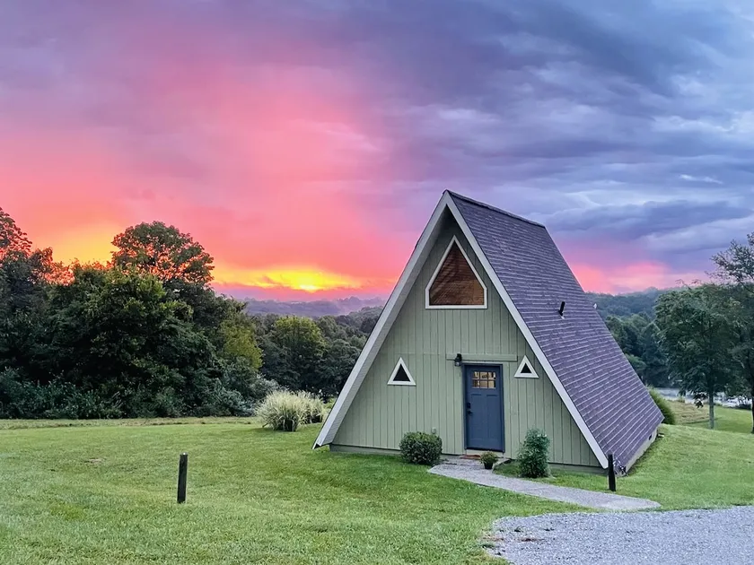 Scenic 2BR A-Frame w/ Hot Tub & Views - Image 1