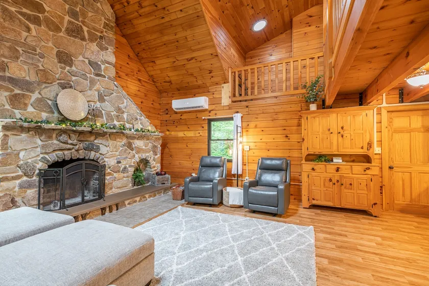 Creekfront Cabin Retreat w/ Fire Pit & Bunkhouse - Image 1