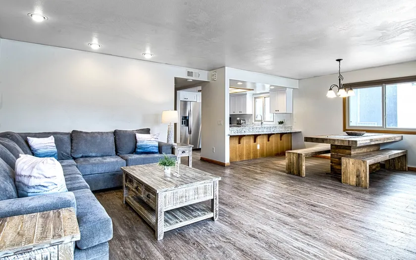 Super cute & beautifully remodeled lower unit just one house away from beach fun - Image 1