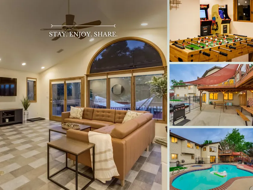 Backyard Oasis Pool Is A Beautiful Home - Image 1