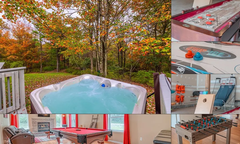 Secluded Hot Tub, Game Room x2, Lake Access, SUP - Image 1