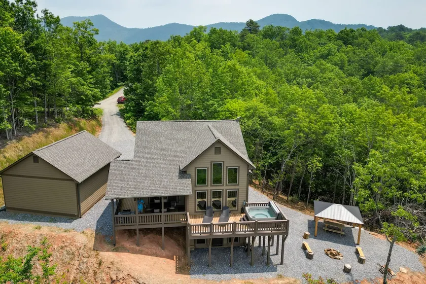 Hot Tub & Fire Pit: Blue Ridge Mtn Cabin! - Image 1