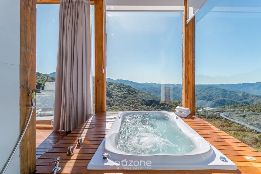 Bathtub With a View and Glass Roof, Serra VST015 - Image 1