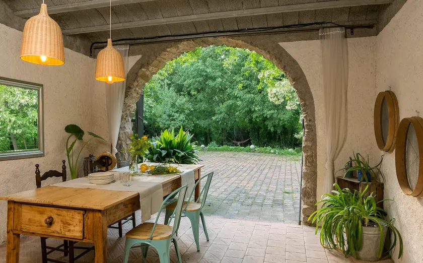 Masía 'El Celler - Can Bonet' com vistas para a montanha, piscina partilhada e Wi-Fi - Image 1