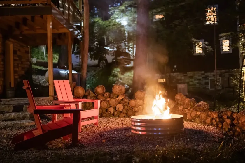 Hocking Hill | Hot tub | Trail | Firepit | Swing - Image 1