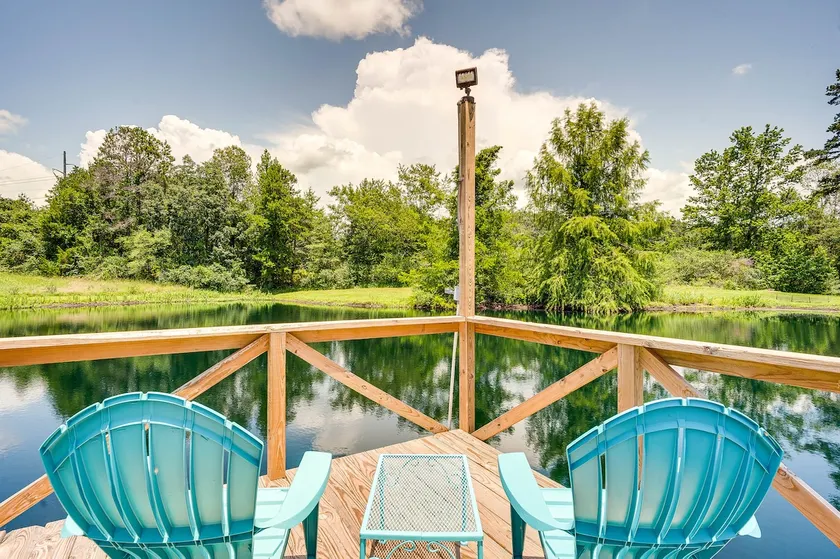 Fishing Pond & Pier: Secluded Broken Bow Cottage! - Image 1