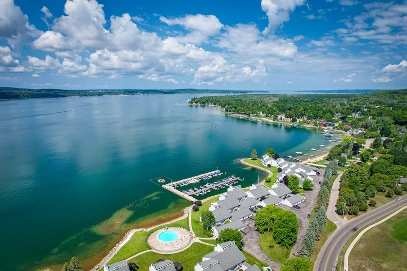 Luxury Lakefront Boyne City Townhome w/ Views! - Image 1