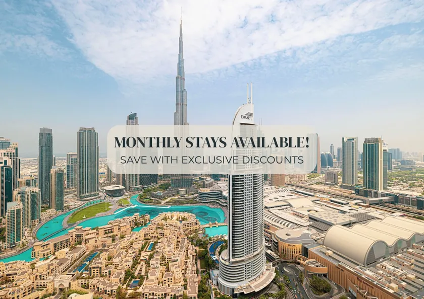 2BR | 2 Pools & Gym | Burj Khalifa | Dubai Mall - Image 1