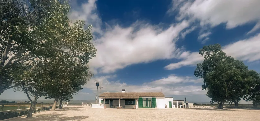 white farmhouse - Image 1