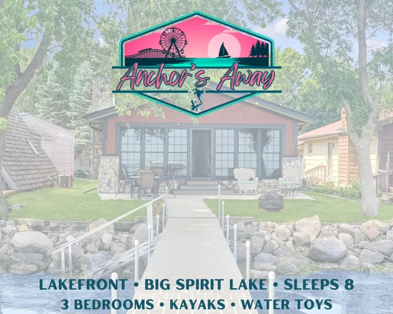 Anchors Away Cottage on Big Spirit Lake - Image 1