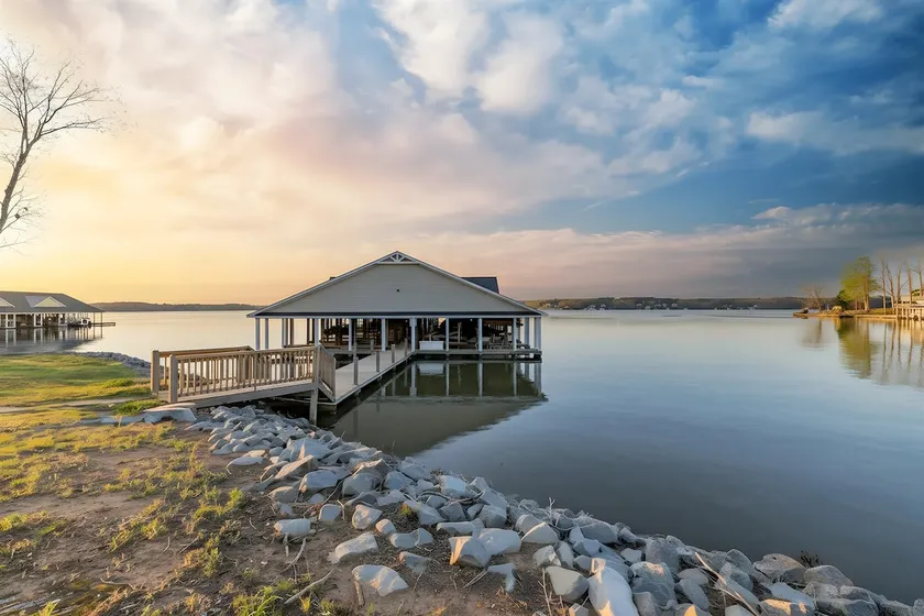 Lakefront! 4BR, Deep Slip, Pool, Beach, Elevator - Image 1