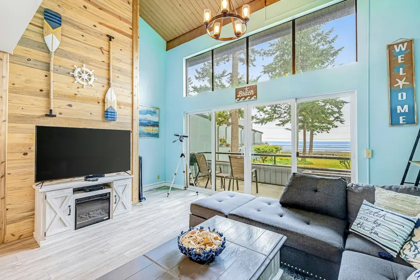 1BR Oceanview Birch Bay 2nd-Floor - Balcony - Image 1