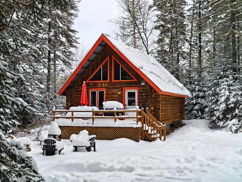 2- Cherry log cabin! - Image 1