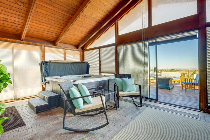 Scenic Santa Fe Vacation Rental w/ Views + Hot Tub - Image 1