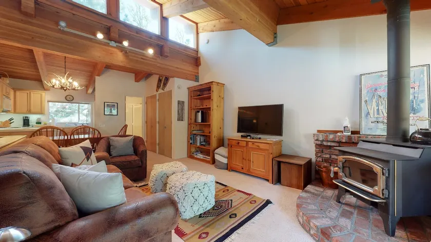 Mammoth Estates 134 Rustic and Cozy, Light and Bright with Wood Burning Fireplace by RedAwning - Image 1