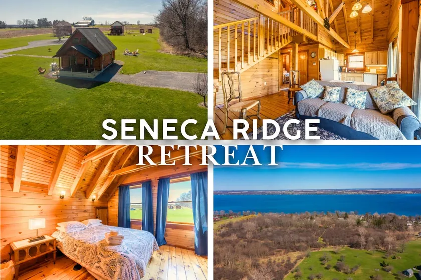 2 Acre Finger Lakes Lakeview Cabin - Fire Pit and Grill - Near Geneva Wineries! - Image 1