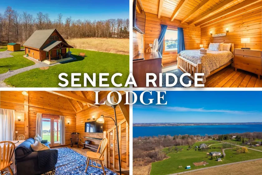 Private Seneca Lake View Cabin, Walkable, Wineries, Fire Pit, Near Geneva! - Image 1