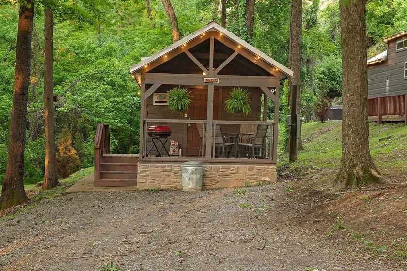 Lynda Nature Nested tiny cabin withhot tub - Image 1