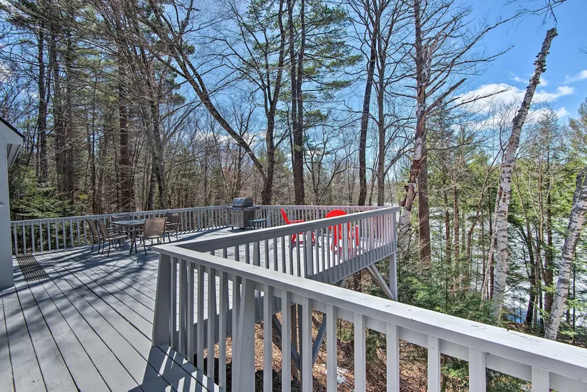 Wooded Waterfront Grantham Home < 10 Mi to Ski! - Image 1